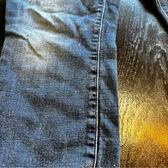 Lucky Brand Size 12 Skinny Fit Blue Jean Denim No Holes - Picture 6 of 10